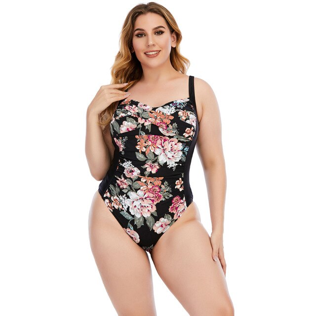 Womens Zip Front Printed Long Sleeve One Piece Swimsuit Swimwear Bathi –  Admire Swimwear